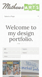 Mobile Screenshot of mathewsarts.com